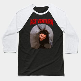 Ace Ventura-Rhino Baseball T-Shirt